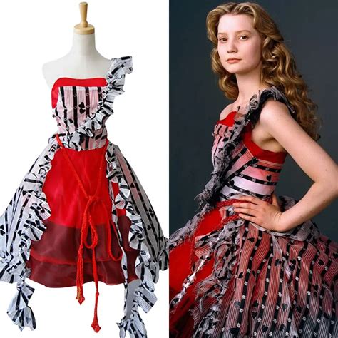 tim burton alice in wonderland alice costume